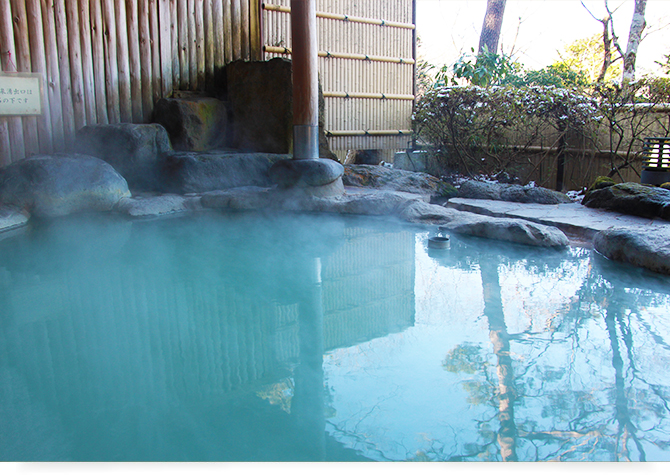 箱根の旅館仙郷楼の温泉